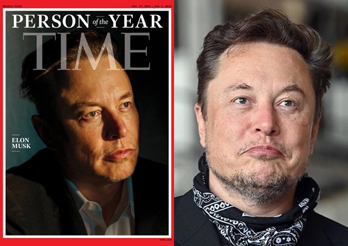 Kovara Time Elon Musk wek kesayetê salê hilbijart
