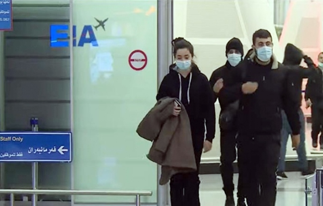 400 koçberên din ên sînorê Belarûsê gihîstin Kurdistanê