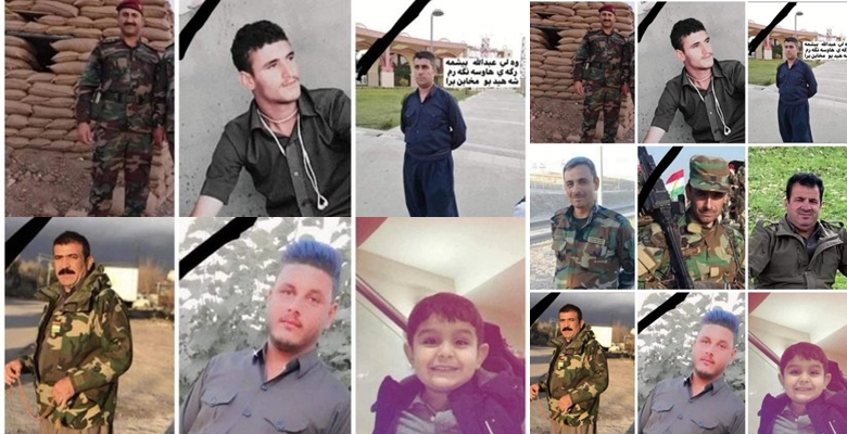 Hejmara sehîdên Mexmûrê zêde bû: 9 Pêsmerge û 3 welatî sehîd bûn