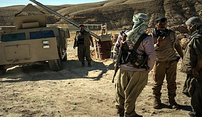 Berdevkê Esîrên Ereb: Hêzên PKKê li Singalê êrîsî baregeha asayîsa Iraqê kirin...