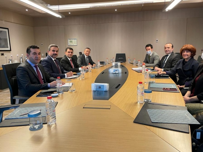 Sanda Hikûmeta Herêma Kurdistanê bi rayedarên Wezareta Bazirganî ya Tirkiyê re civiya