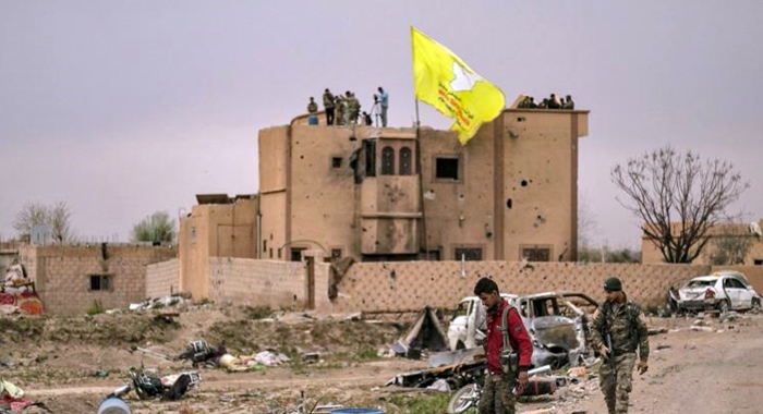 Saneyeke DAISê li Dêrazorê êrîs bir ser xaleke HSDê