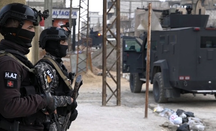 Hesekê | Li taxa Xiwêran û girtîgeha Sinaa operasyona lêgerîn û paqijkirinê tê kirin