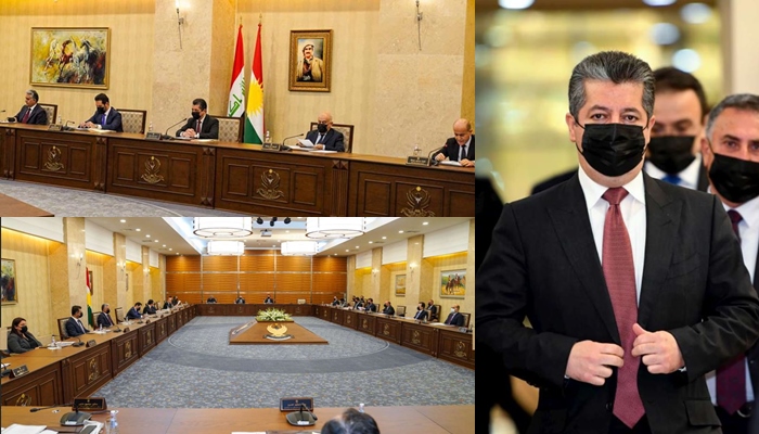 Di civîna Kabîneya Kurdistanê de hejmarek biryarên nû hatin standin...