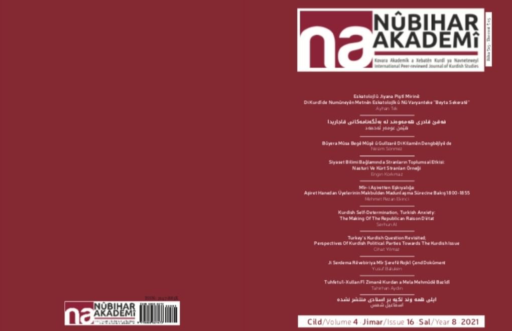 Hejmara 16emîn a Kovara Nûbihar Akademiyê hat wesandin