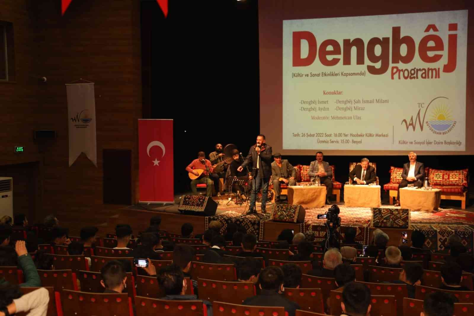 Çanda denbêjiyê li saredariya Wan ê dewam dike