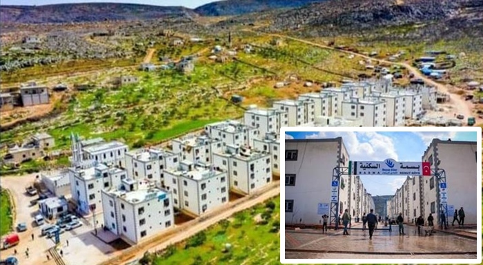 Efrîn | Li ser erdên Kurdan ji bo 600 malbatên çekdaran xanî hatin avakirin