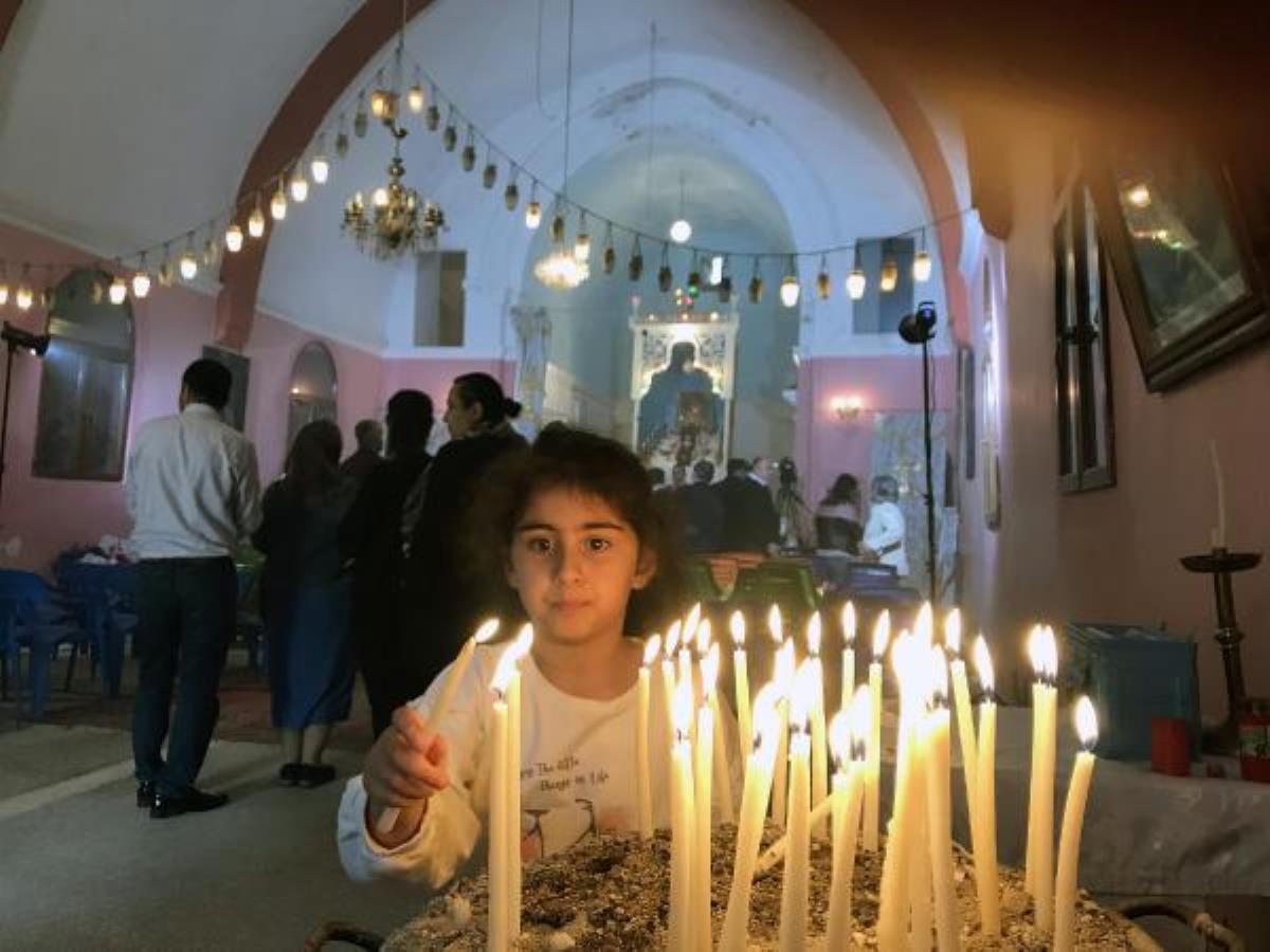 Li Dêrika Çiyayê Mazî li dêra Ermeniyan pistî 20 salan ayîn hat kirin