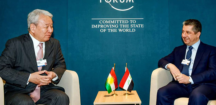 Serokwezîr Barzanî, ligel Serokê Rêxistina JICA ya Japonî civiya