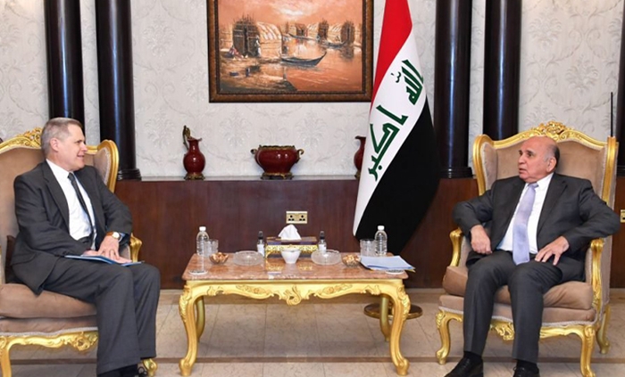 Fuad Husên û Balyozê Amerîka serdana Tehranê û rapora mafên mirovan gotûbêj kirin