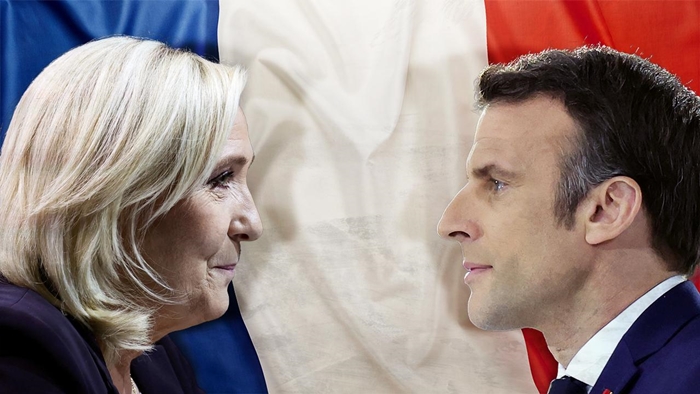 Gera duyem a hilbijartinên serokomariya Fransayê bi hevkrikiya Macron û Le Pen birêve diçe