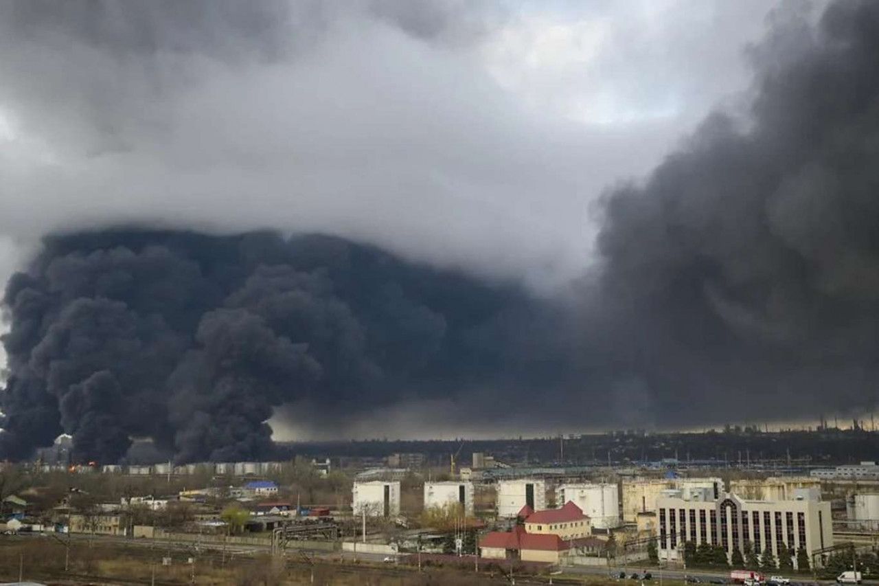 Rûsya: Me li Odessayê, li xangara çekên Amerîkayê da