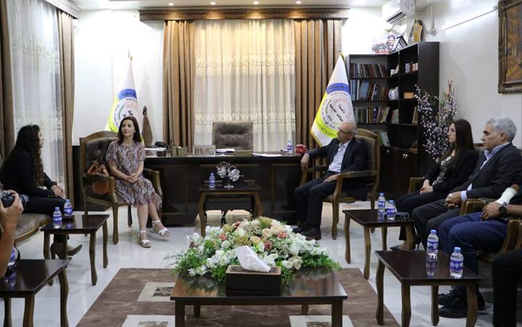 Sandeke Avusturyayê serdana Rojavayê Kurdistanê kir