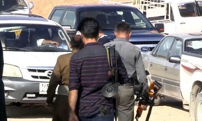 Li Herêma Kurdistanê helmeta destdanîna ser çekên bêdestûr dewam dike