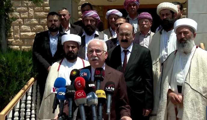 Kurdên Êzidî li Lalesê pêswazî li biryara jenosîd nasînê ya Almanya kirin