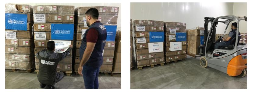 WHOyê alîkariya bilez ê derman û pêdiviyên bijîskî sand Herêma Kurdistanê