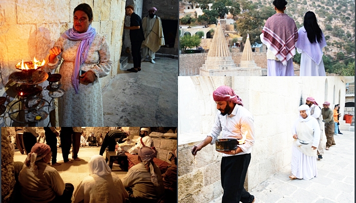 Kurdên Êzidî li Lalesê Cejna Cemayê pîroz dikin