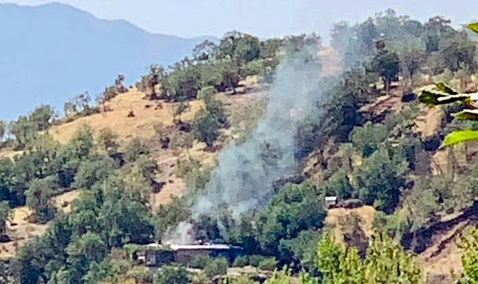 Îranê bi droneke xwekuj êrîsî gundekî Herêma Kurdistanê kir