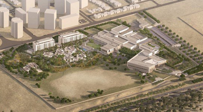 Balyozxaneya Gistî ya Amerîkayê: Kampa nû li ser rûberê 51 donim hatiye avakirin