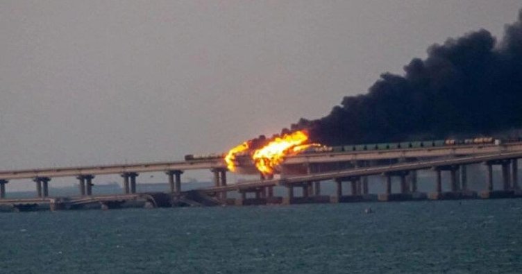 Li ser pira mezin a Kirimê teqînên mezin çêbûn