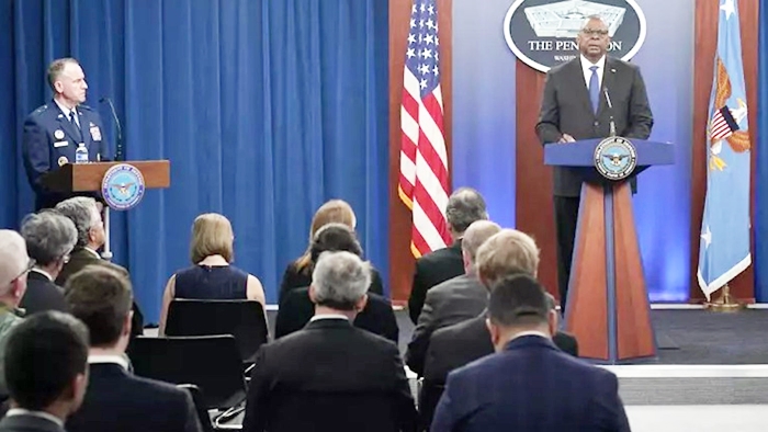 Rapora Pentagonê: Ne Rûsya, gefa herî mezin Çîn e!