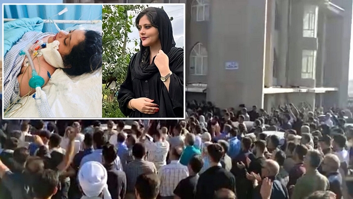 Seqiz | Di protestoyên kustina Jîna Emînî de, kesek hat kustin û hejmarek kes jî birîndar bûn