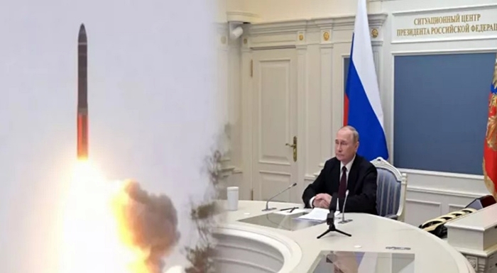 Rûsyayê tetbîqata çekên nukleerî li dar xist û Pûtîn jî temase kir!