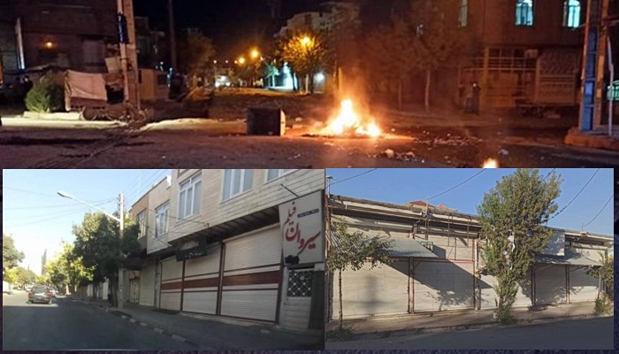 Li seranserê Rojhilatê Kurdistanê bi greva gistî rejîma Îranê hat protesto kirin