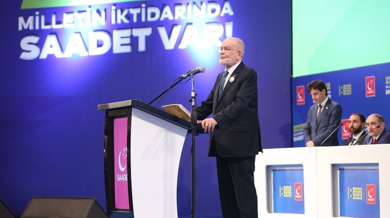 Temel Karamollaoglu, car din bû serokê Partiya Saadetê