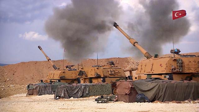 Gundên Kobanî ji aliyê artêsa Tirkiyê ve hatin topbarankirin