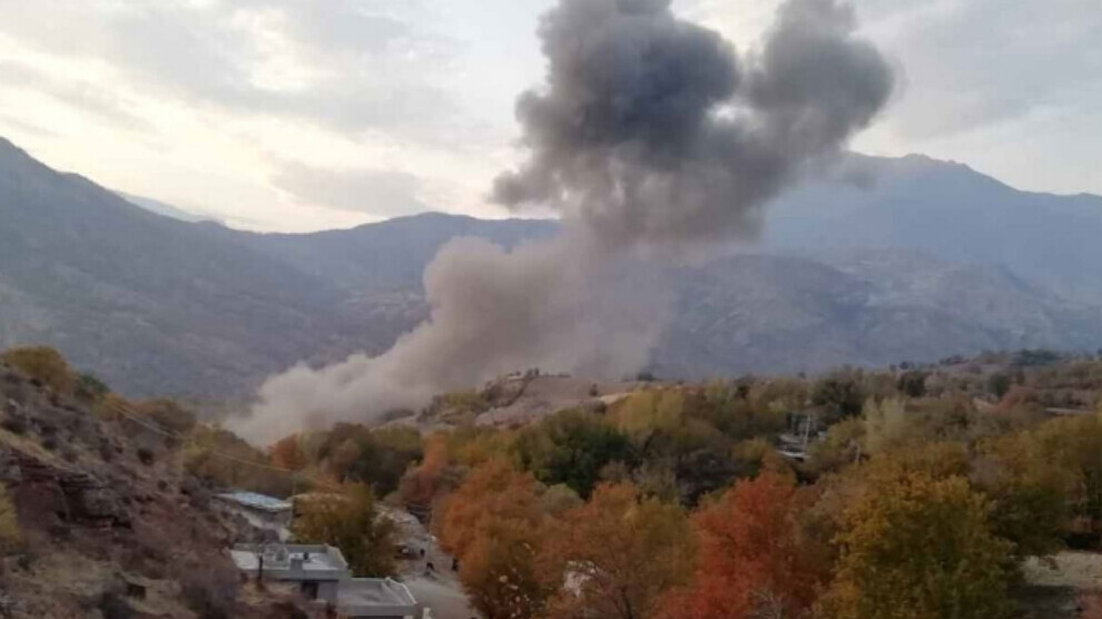 Hêzên Tirkiyê êrîsî gundê Perexê kirin: Ziyanên darayî gihîstin cotkarên gund