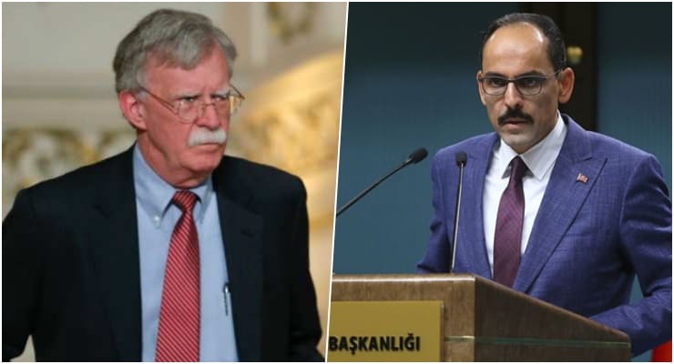 Tirkiye bertekê nîsanî gotinên John Bolton da