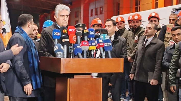 Hukumeta Kurdistanê ji bo mexdûrên erdhejê konwoya alîkariyê disîne