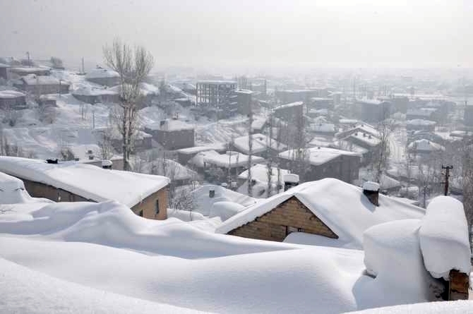 Bakurê Kurdistanê | Hisyariya barîna berfê hat dayîn