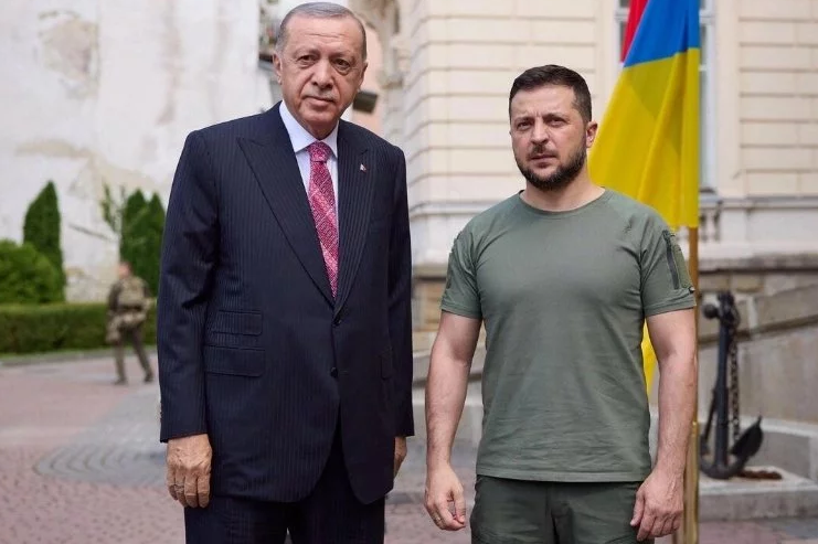 Erdogan û Zelenskiy, li ser rojeva ser axivîn