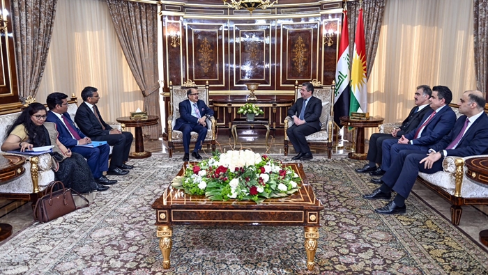 Mesrûr Barzanî û sanda Hindistanê pêsvebirina pêwendiyên bazirganî û teknolojîyê gotûbêj kirin