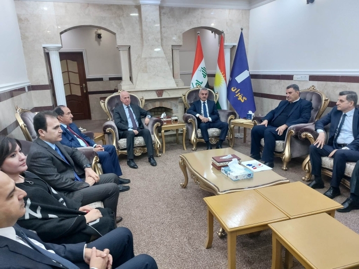 Hewlêr | Sanda PDKê serdana binkeyê Tevgera Gorran kir