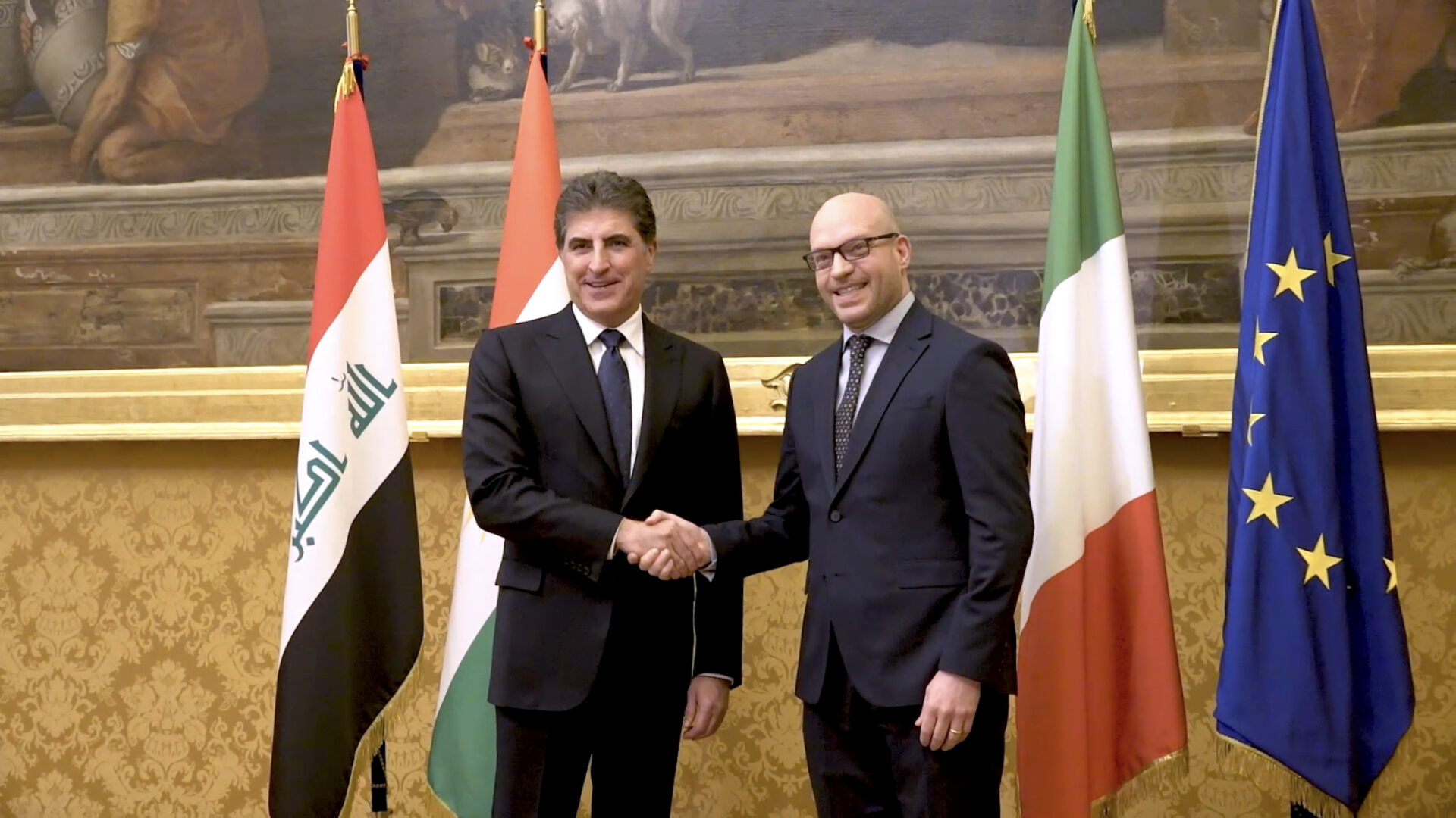 Serokê meclisa Îtalyayê Fontana: “Divê xelkê Kurdistanê bi xwe serbilind be”