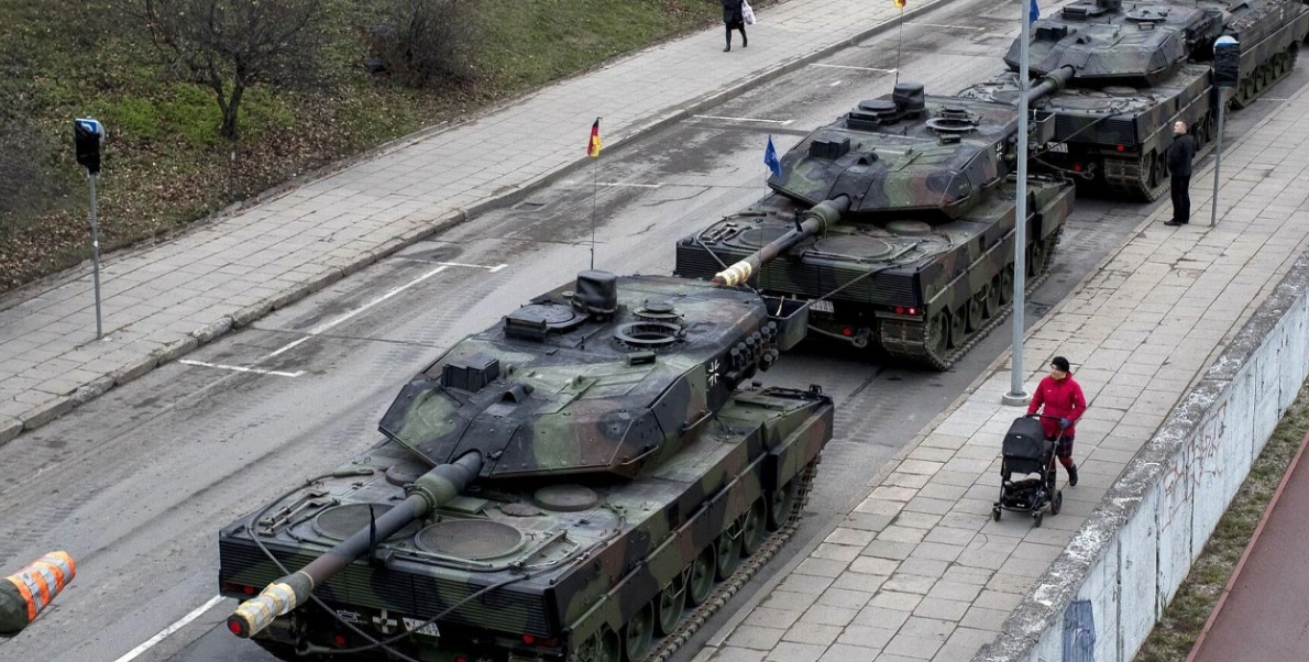 2 welatên NATOyê ji Ukrayna re tankên Leopard dabîn dikin