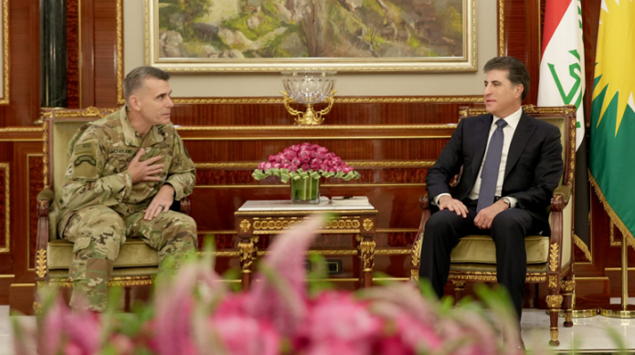 Nêçîrvan Barzanî, pêswaziya sandeke Amerîkî kir