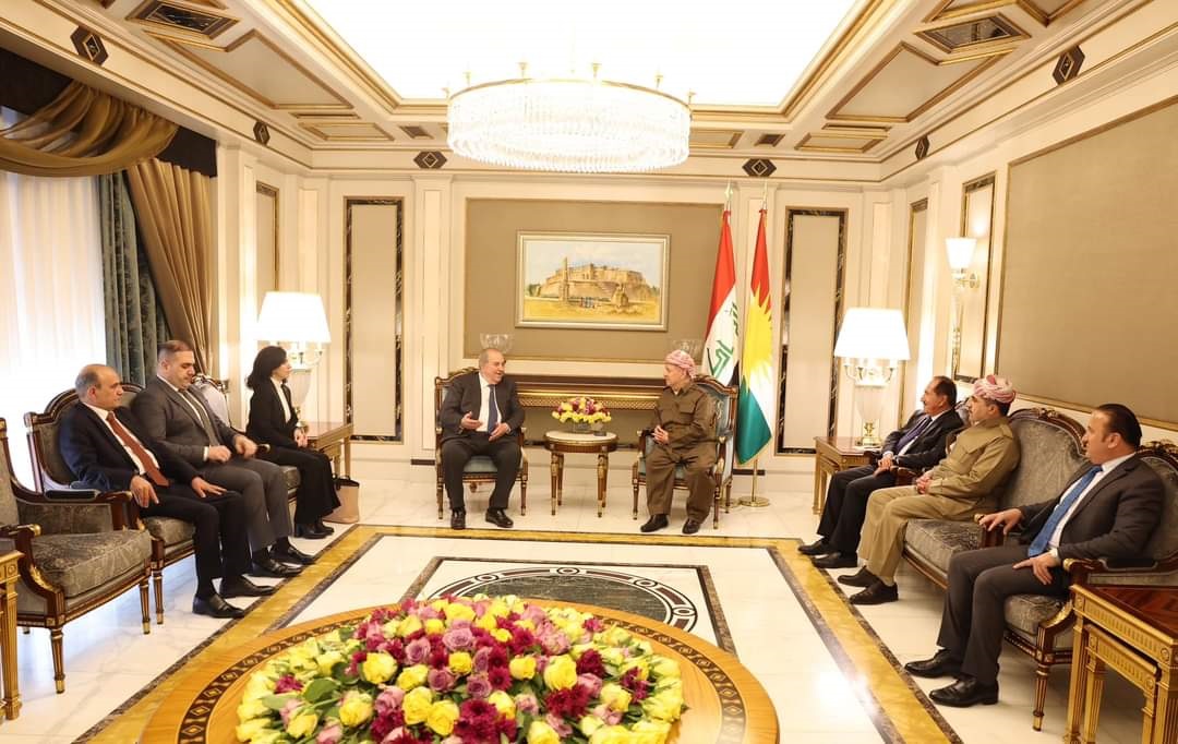 Serok Barzanî bi Serokwezîrê berê yê Iraqê re civiya