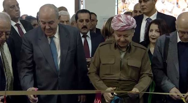 Serok Barzanî Pêsangeha Navdewletî ya Pirtûkan a Hewlêrê vedike