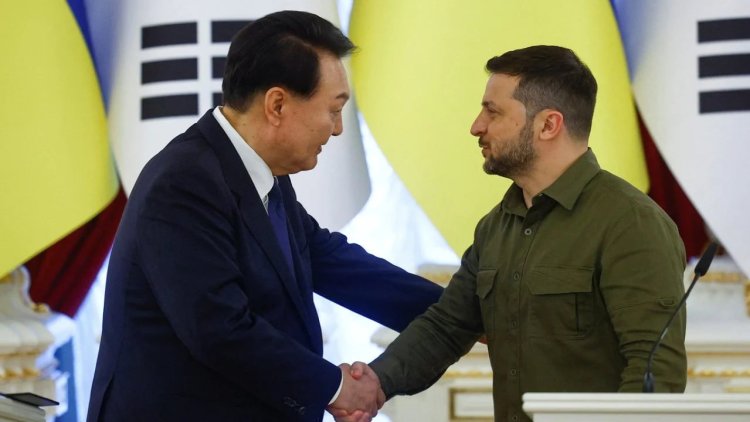 Serokê Kore ya Basûr Yoon Suk-yeol seredana Zelenski kir