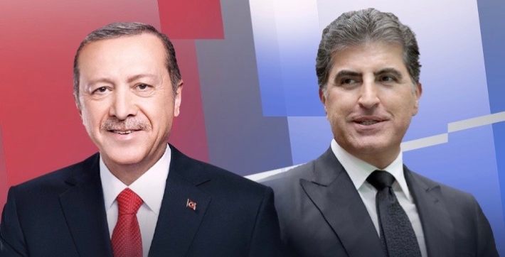 Erdogan, serokê herêma Kurdistanê Nêçîravan Barzanî dawetî Ankara kir