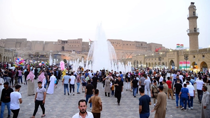 Di 4 rojên cejnê de 144 hezar gestiyaran serdana Hewlêrê kir