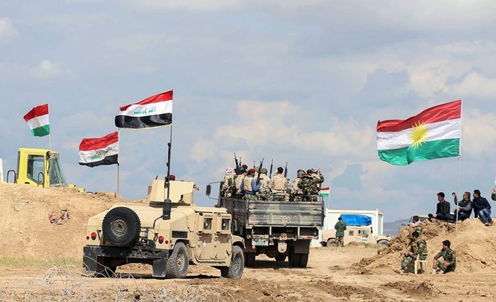 Ji hêzên Pêsmerge û Iraqê operasyona hevpar a DAISê...