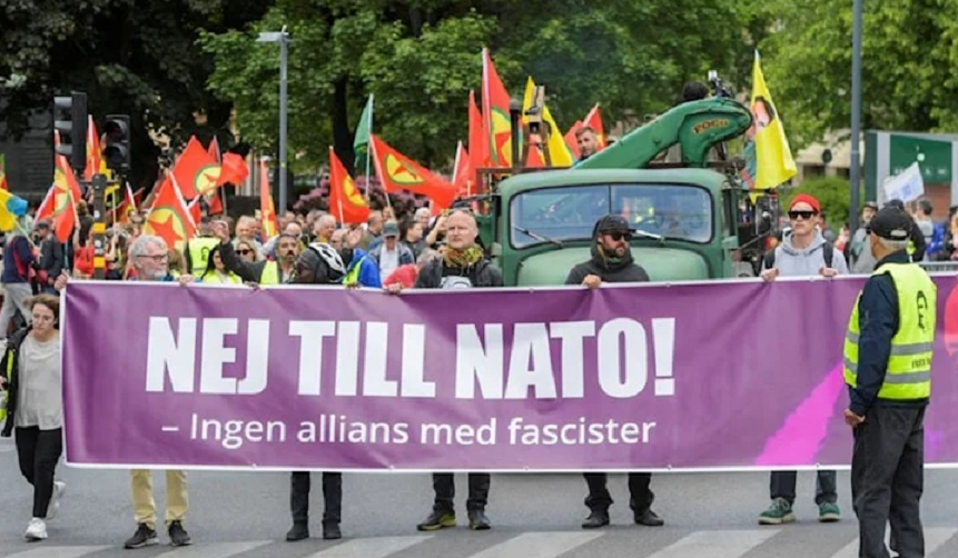 Swêd: Alîgirên PKKê, qanûna terorê protesto kir