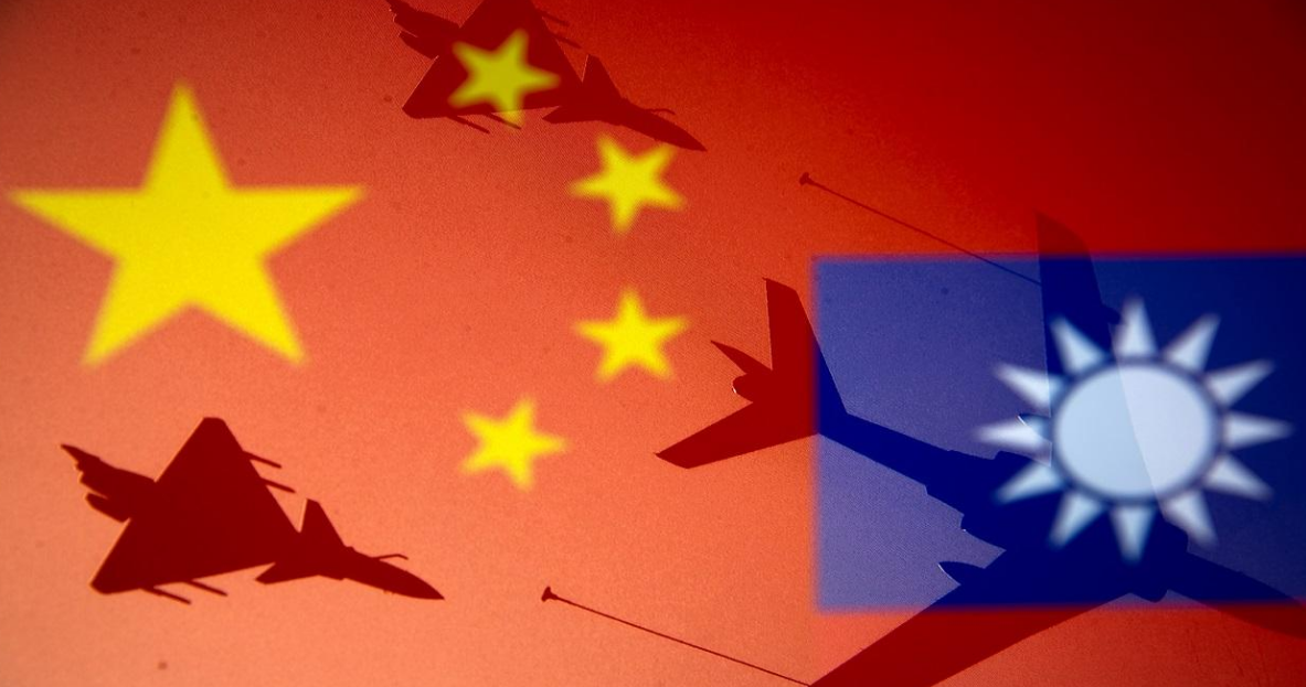 Taywan: Bi dehan balafir û kestiyên Çînê, li derdora gravê hatin dîtin