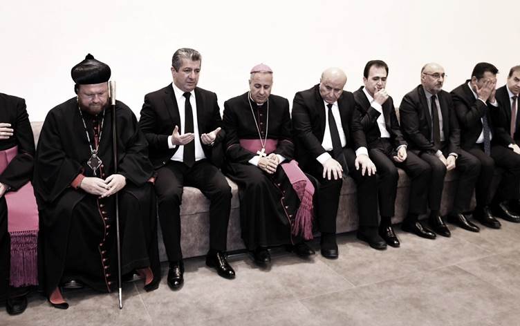 Serokwezîr Mesrûr Barzanî seredana taziya Hemdaniyê kir