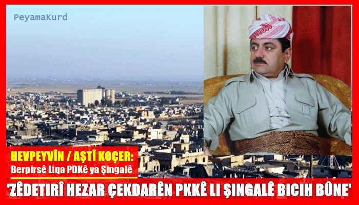 HEVPEYVÎN | Astî Koçer: ‘Heta hemû xalên Rêkeftina Singalê bicih neyên rews aram nabe’